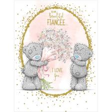 Beautiful Fiancee Large Me to You Birthday Card Image Preview